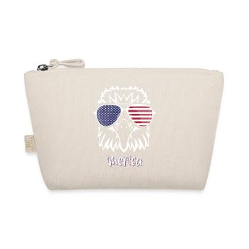 Merica July 4 USA - Organic Pouch - nature - Front