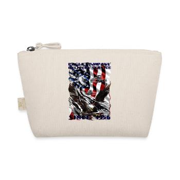Chemise de camionneur avec aigle sur le drapeau américain - Trousse biologique - nature - Devant