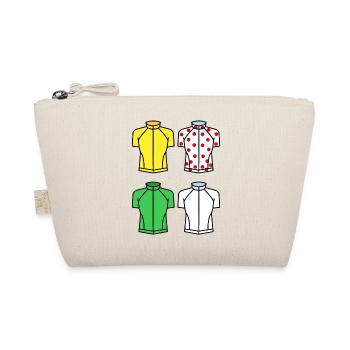 Trikot die Tour Race Cycling Bike France - Bio-Täschchen - Natur - Vorne