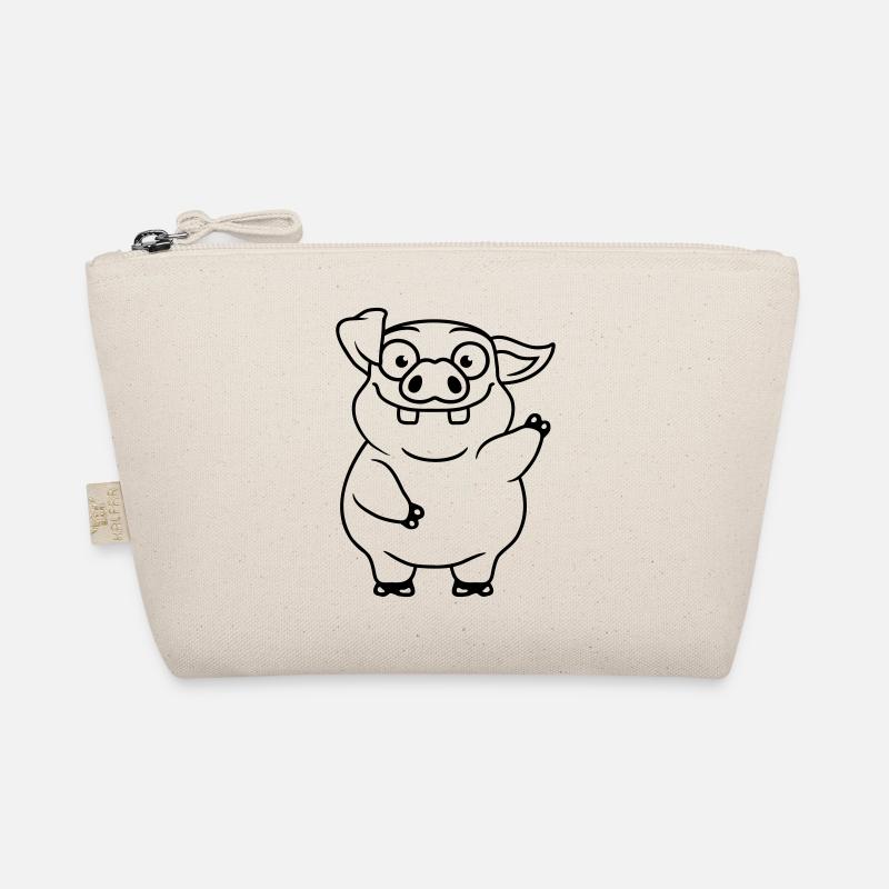 Bande dessinée agitant drôle de cochon Trousse biologique