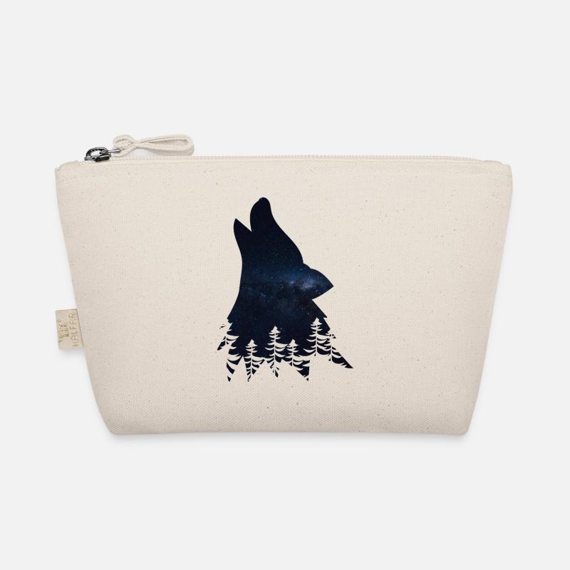 Silhouette de loup Trousse biologique