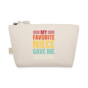 My favorite niece gave me this as a gift - Organic Pouch - nature - Front