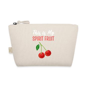 Ghost Fruit Fruit Picker Gift - Organic Pouch - nature - Front