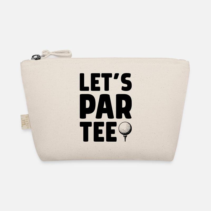 Let's Par Tee Golf Player Golfing Golf Course Golf Bio-Täschchen