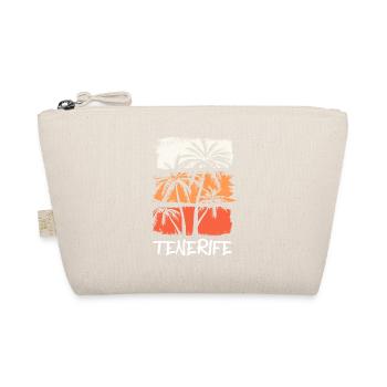 Teneriffa Tenerife Sommer Sonne Strand Meer Palmen - Bio-Täschchen - Natur - Vorne