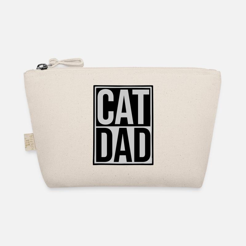 Shield Cat Dad Logo Trousse biologique