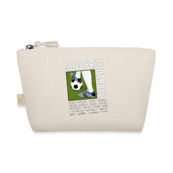 Football dans différentes langues - Trousse biologique - nature - Devant