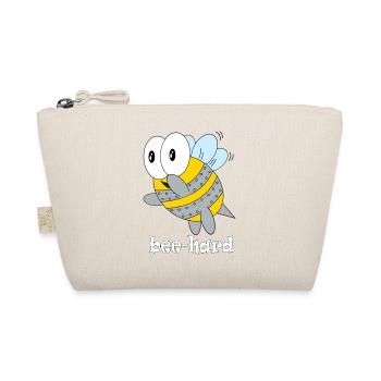 bee hard - Bio-Täschchen - Natur - Vorne