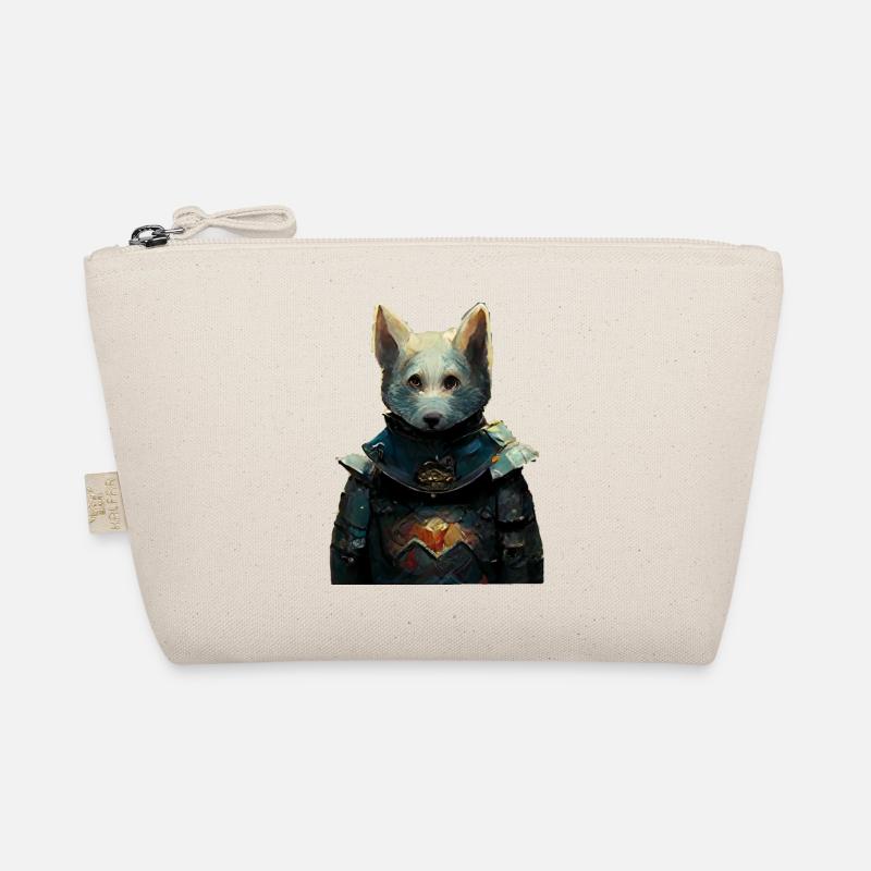 Dog in Medieval Armor Organic Pouch