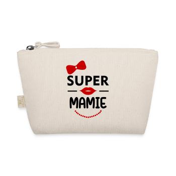 Super Mamie, super grand-mère,famille, humour, fun - Trousse biologique - nature - Devant