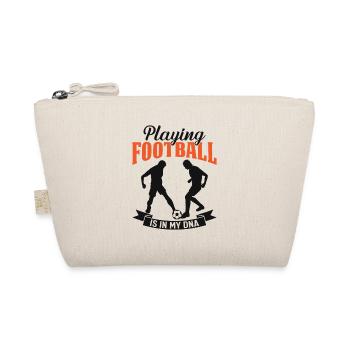 Playing Football is in my DNA - Bio-Täschchen - Natur - Vorne