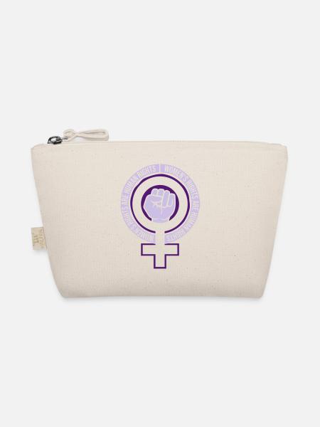 womens rights Feminist Zitat - Bio-Täschchen - Natur - Vorne