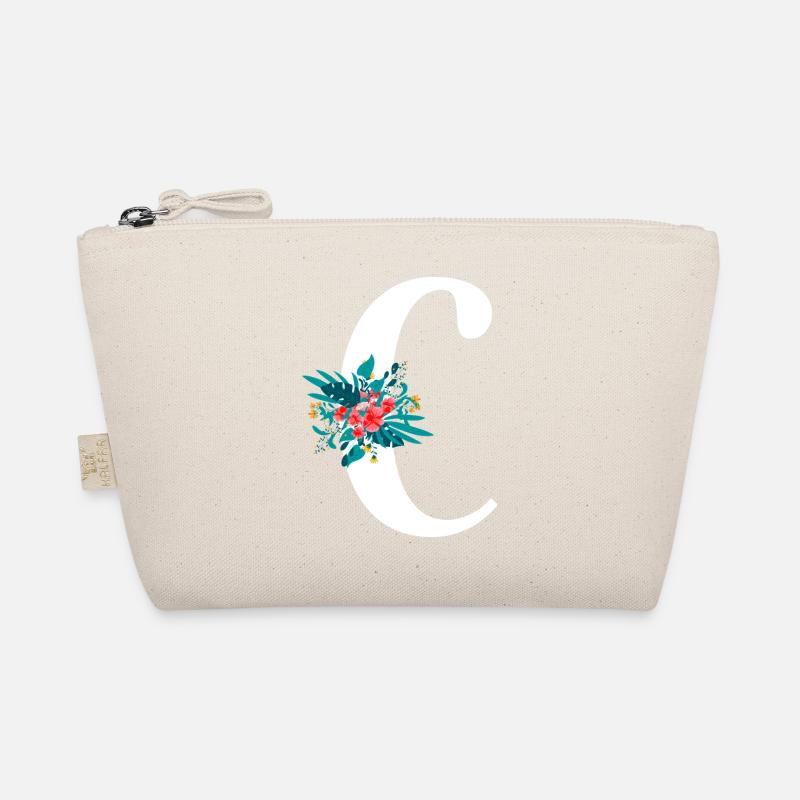 lettre C fleuris Trousse biologique