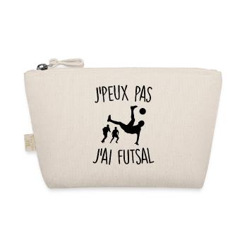 J'peux pas j'ai futsal - Trousse biologique - nature - Devant