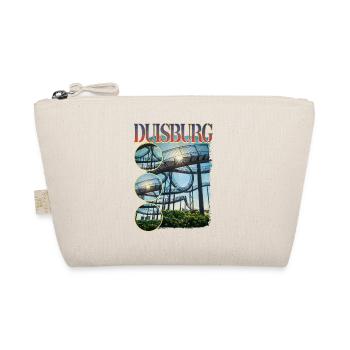Duisburg Germany City Skyline Home Love - Organic Pouch - nature - Front