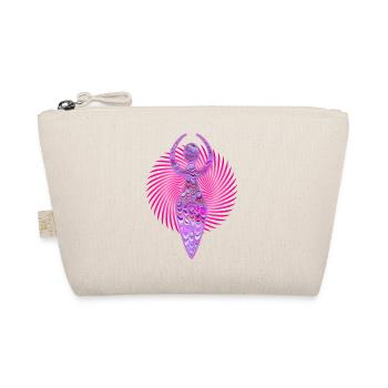 spiral goddess e 62 - Organic Pouch - nature - Front