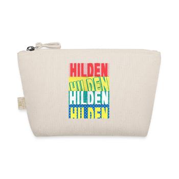 Hilden Deutschland Stadt Schrift Skyline - Bio-Täschchen - Natur - Vorne
