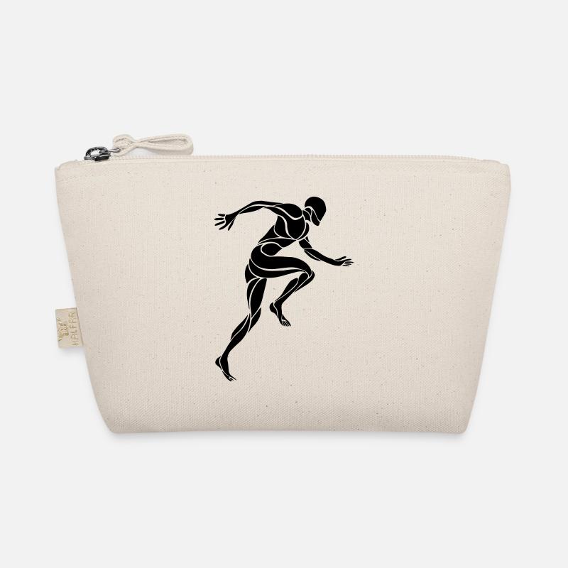 Tribal Runner Gift Idea Organic Pouch