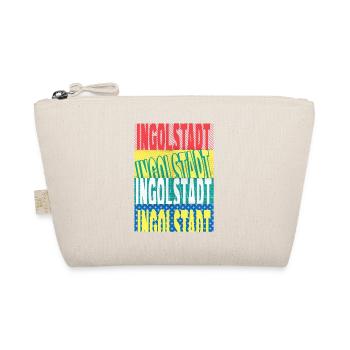 Ingolstadt Deutschland Stadt Schrift Skyline - Bio-Täschchen - Natur - Vorne