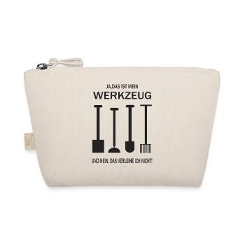 Mein Garten Werkzeug - Bio-Täschchen - Natur - Vorne