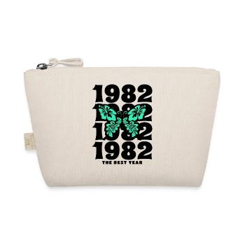 Groovy et Vintage 1982 40 Ans Anniversaire - Trousse biologique - nature - Devant