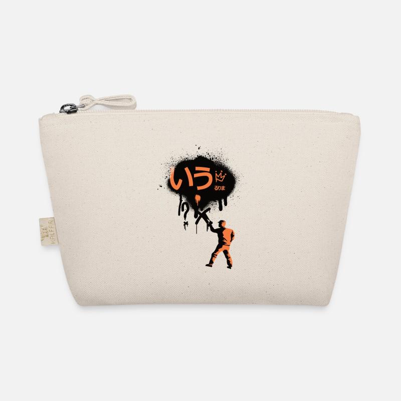 Abstract Sprayer Logo Organic Pouch