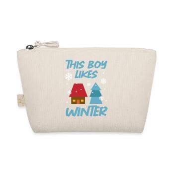 Un garçon aime le thé Winter Cozy Winter Days - Trousse biologique - nature - Devant