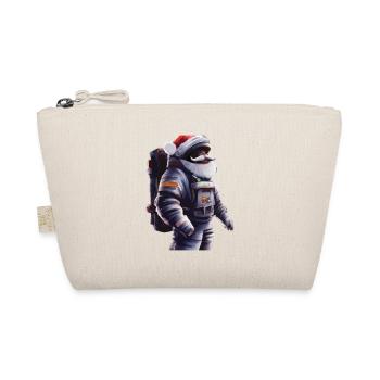 Idée cadeau du Père Noël dans la combinaison spatiale - Trousse biologique - nature - Devant