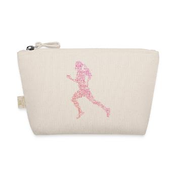 Running Rennen Fitness Joggen Cross Country Runnin - Bio-Täschchen - Natur - Vorne