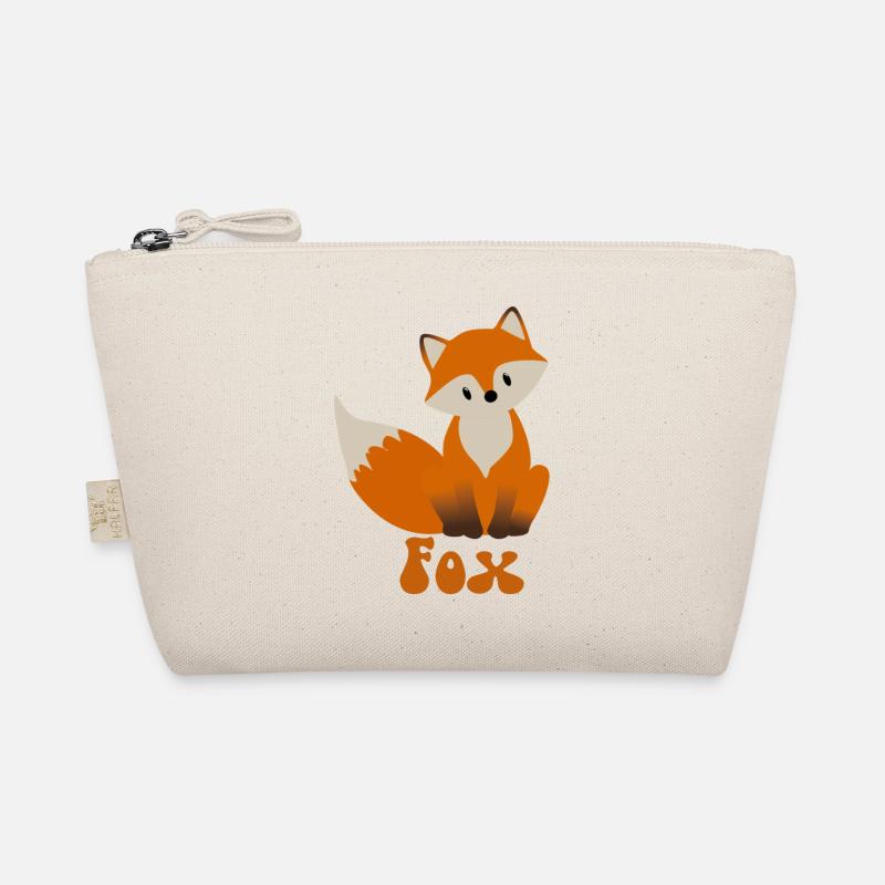 Little fox with fox saying for fox fans Organic Pouch
