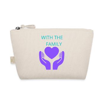 with the family ,family reunion - Organic Pouch - nature - Front