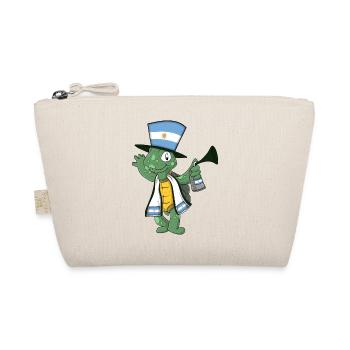 Argentinian Fan Turtle - Organic Pouch - nature - Front
