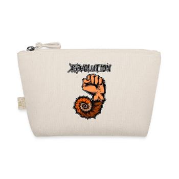 Viva la Evolution! Revolution Prehistoric Fossil - Organic Pouch - nature - Front