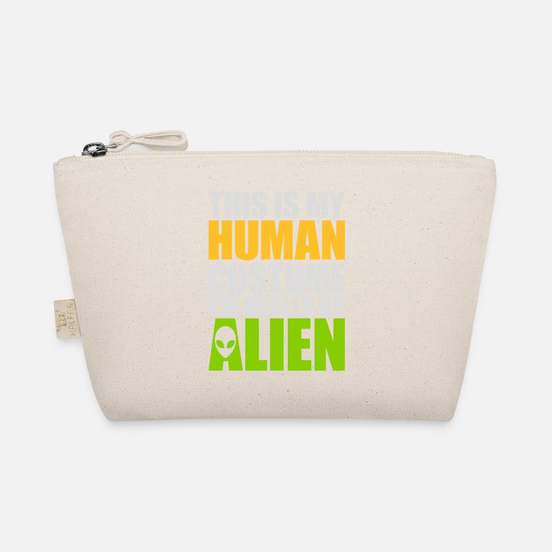 human costume alien Zitat Bio-Täschchen