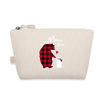 Mom Bear - Organic Pouch - nature - Front