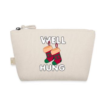 Christmas Funny Christmas socks - Organic Pouch - nature - Front