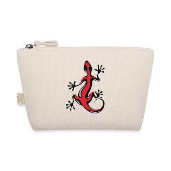 Red Gecko - Organic Pouch - nature - Front