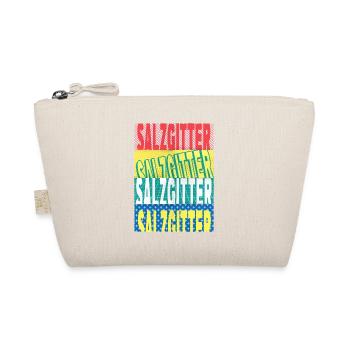 Salzgitter Deutschland Stadt Schrift Skyline - Bio-Täschchen - Natur - Vorne