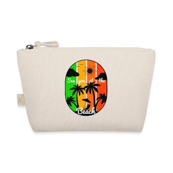 Time out - Beach - Holiday - Relax - Summer break - Organic Pouch - nature - Front