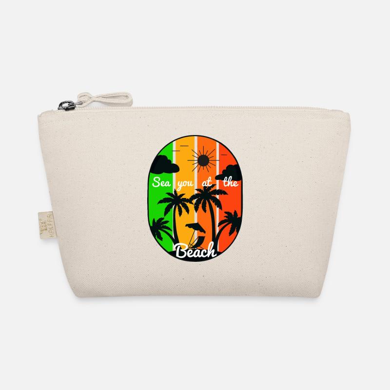 Time out - Beach - Holiday - Relax - Summer break Organic Pouch