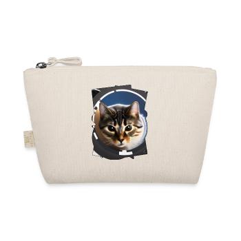 Space cat - Bio-Täschchen - Natur - Vorne