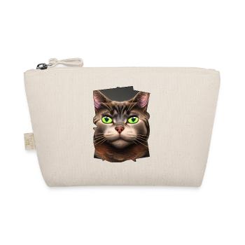 Cat's eyes - Organic Pouch - nature - Front