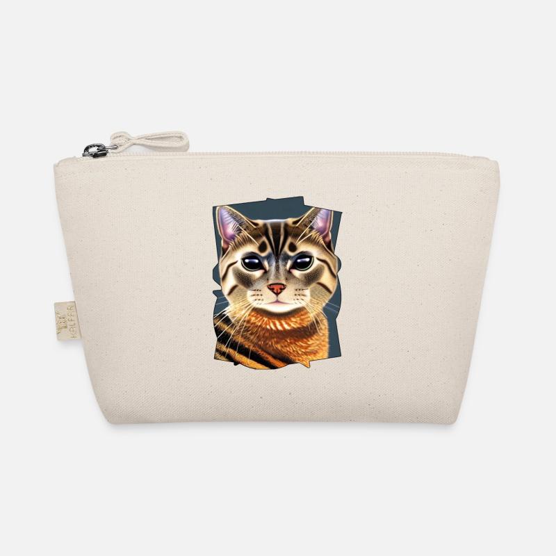 Cat face Organic Pouch
