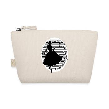 Every body is beautiful woman beauty - Organic Pouch - nature - Front