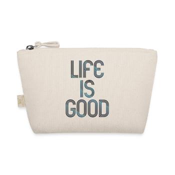 live is good - Bio-Täschchen - Natur - Vorne