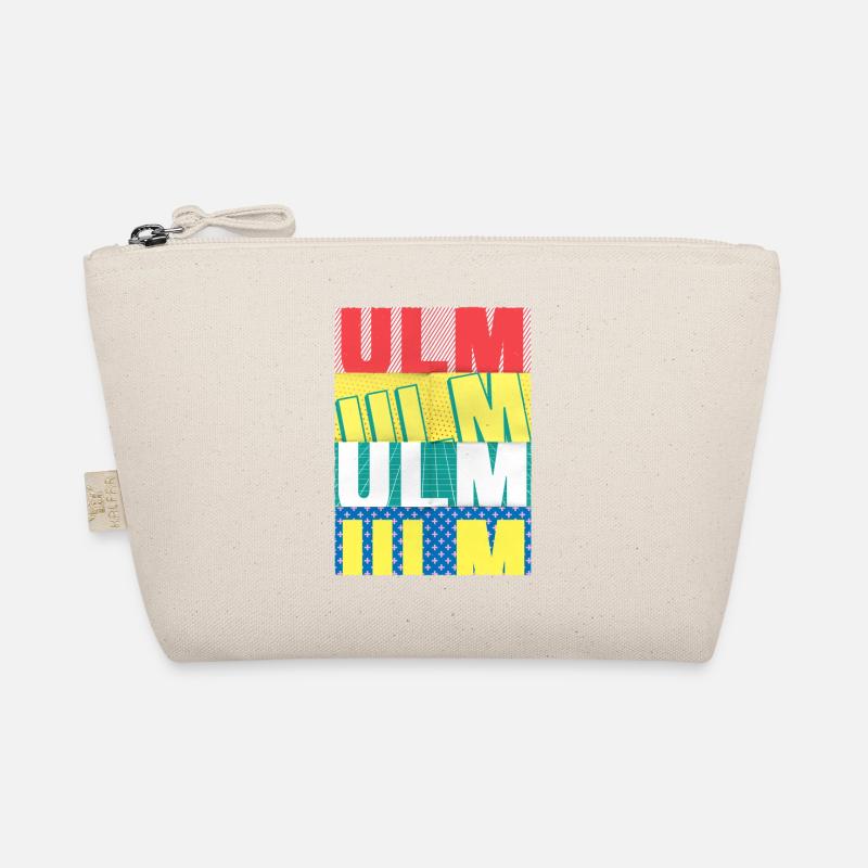 Ulm Germany City Font Skyline Organic Pouch
