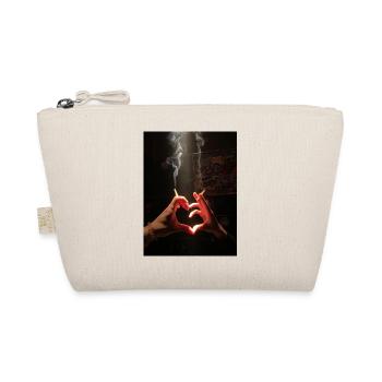 nicotine love - Bio-Täschchen - Natur - Vorne