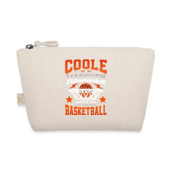 Basketball Basketballerin Frauen Basketball - Bio-Täschchen - Natur - Vorne