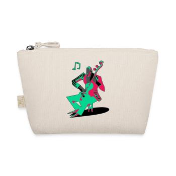 Jack the double bass player - Organic Pouch - nature - Front