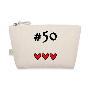 50 ANS. 50e ANNIVERSAIRE. ANNIVERSAIRE 50 ANS - Trousse biologique - nature - Devant